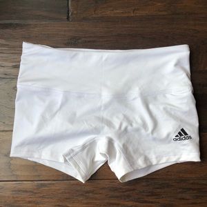 Adidas White Spandex